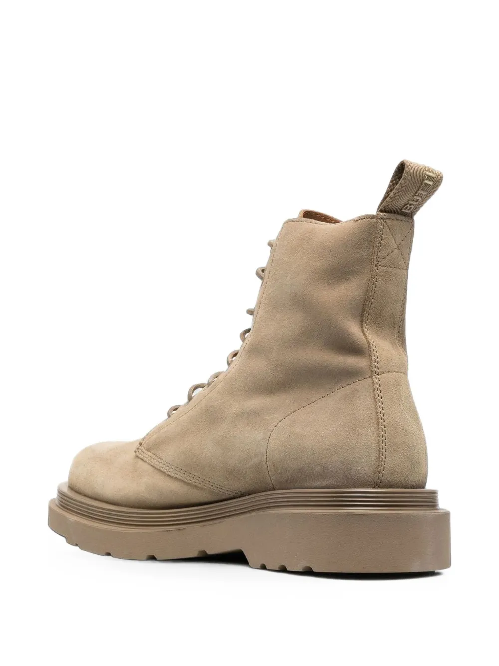 Buttero Suède veterlaarzen Beige