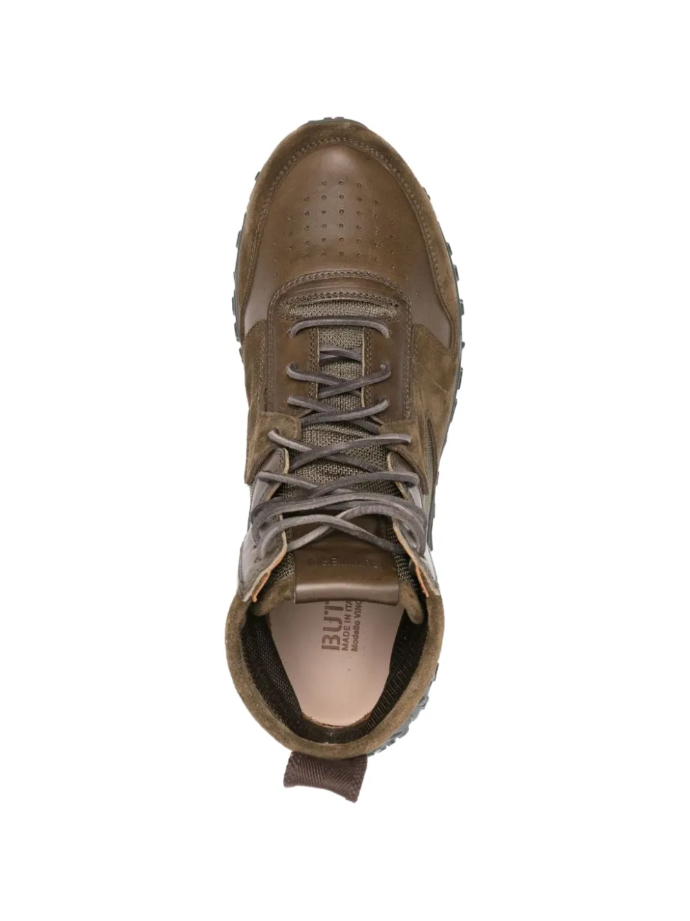 Buttero Vinci X sneakers met vlakken Bruin