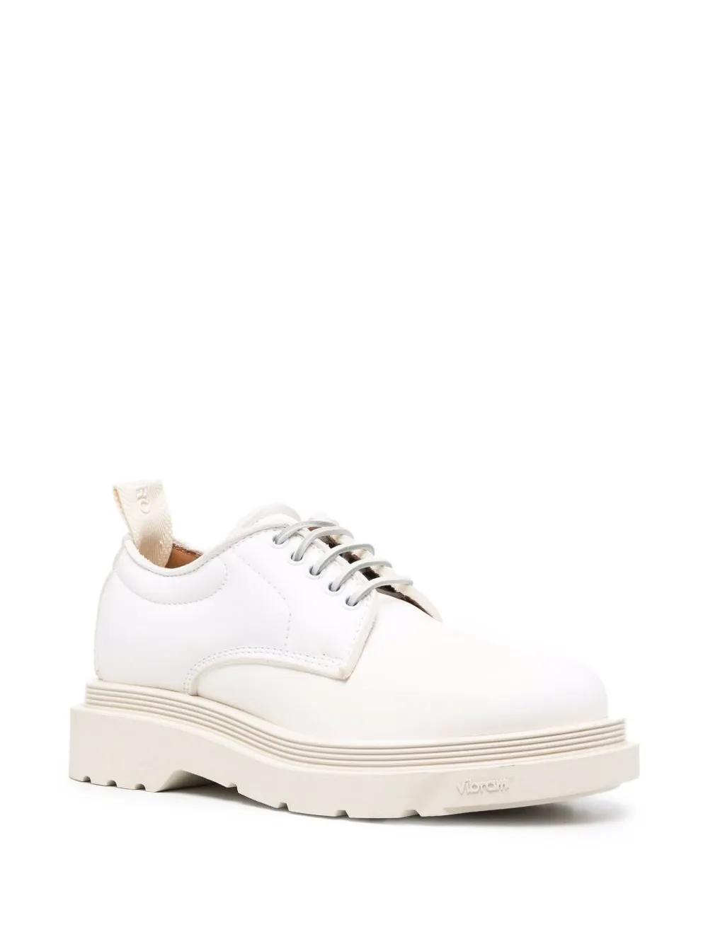 Buttero Leren Derby schoenen Wit