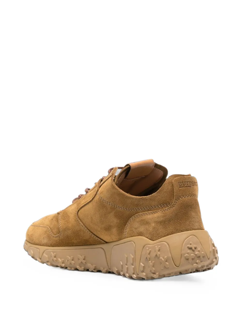Buttero Vinci X suède sneakers Bruin
