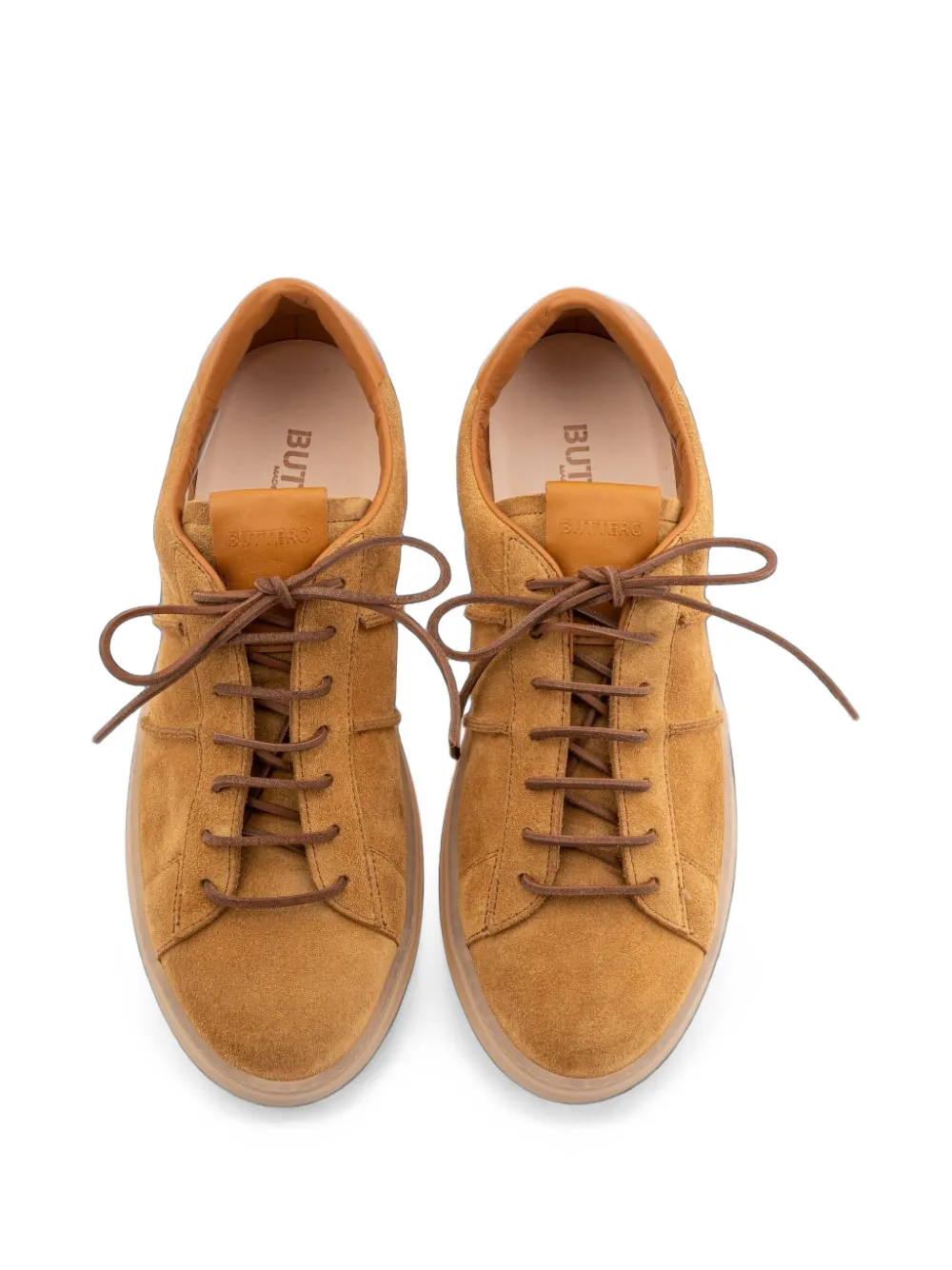 Buttero Burro panelled sneakers Bruin