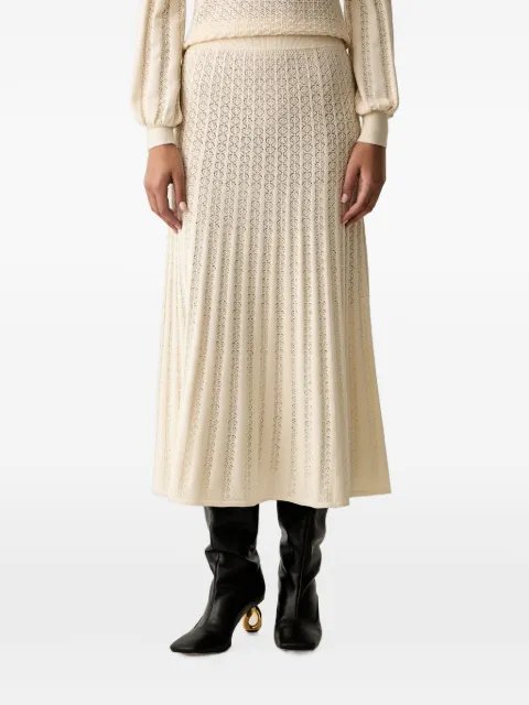 TWINSET pleated midi skirt