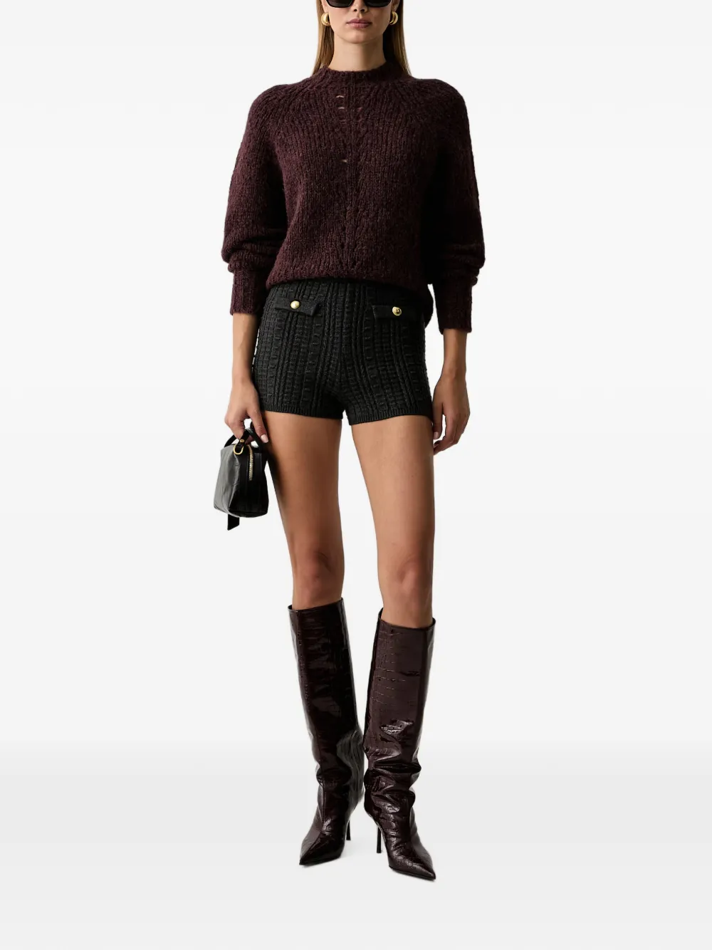 TWINSET Trui van alpacablend Rood