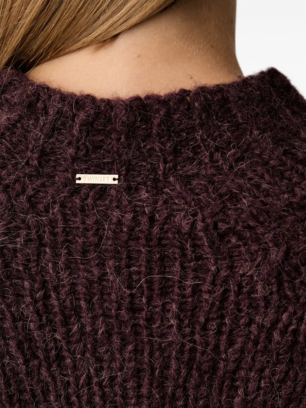 TWINSET Trui van alpacablend Rood