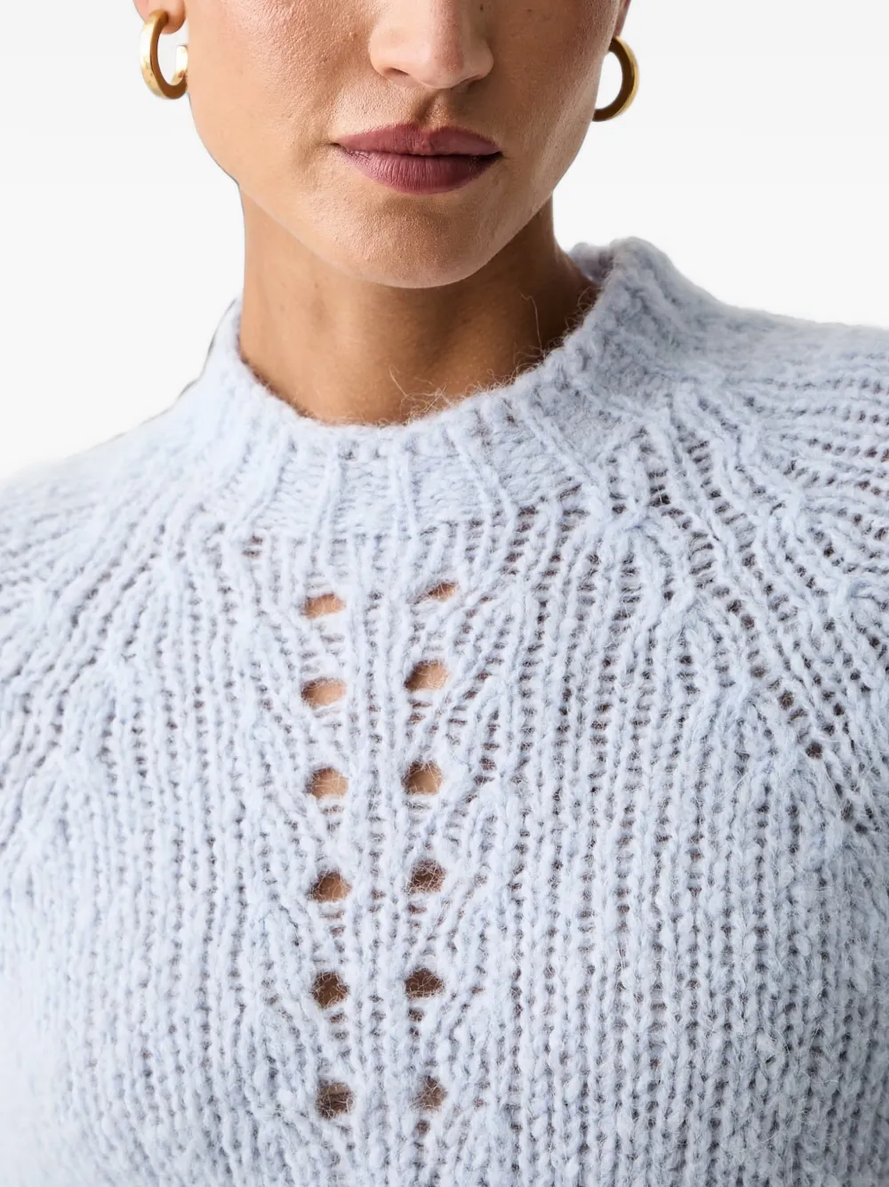 TWINSET Trui van alpacawol Blauw
