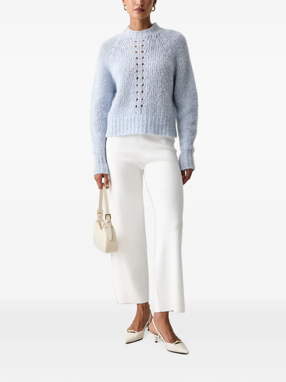 TWINSET Trui van alpacawol Blauw