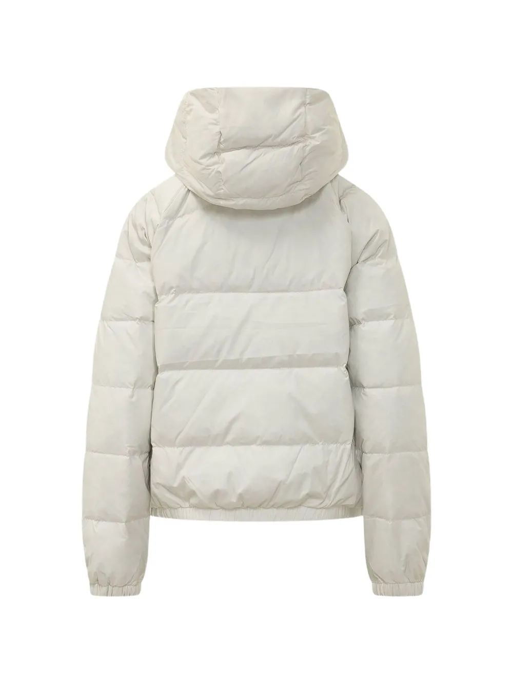The North Face hooded padded jacket Wit