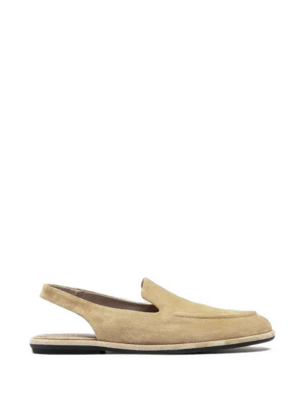 Officine Creative Mienne 116 Slingback Flat Pumps in Neutrals