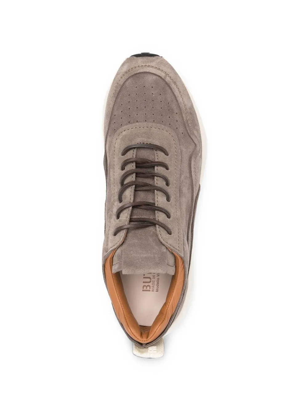 Buttero Sneakers met chunky zool Bruin