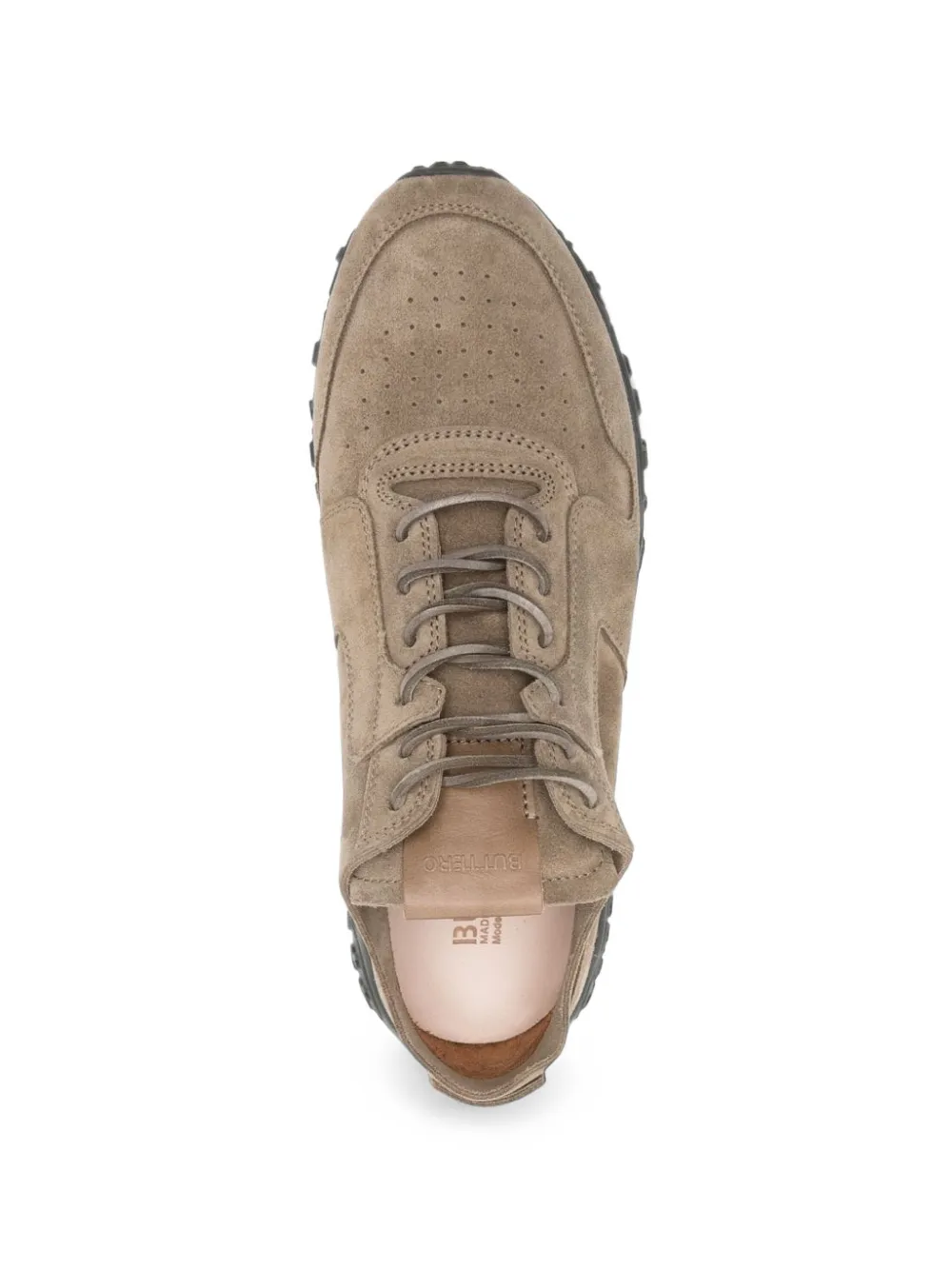Buttero Vinci suède sneakers Beige