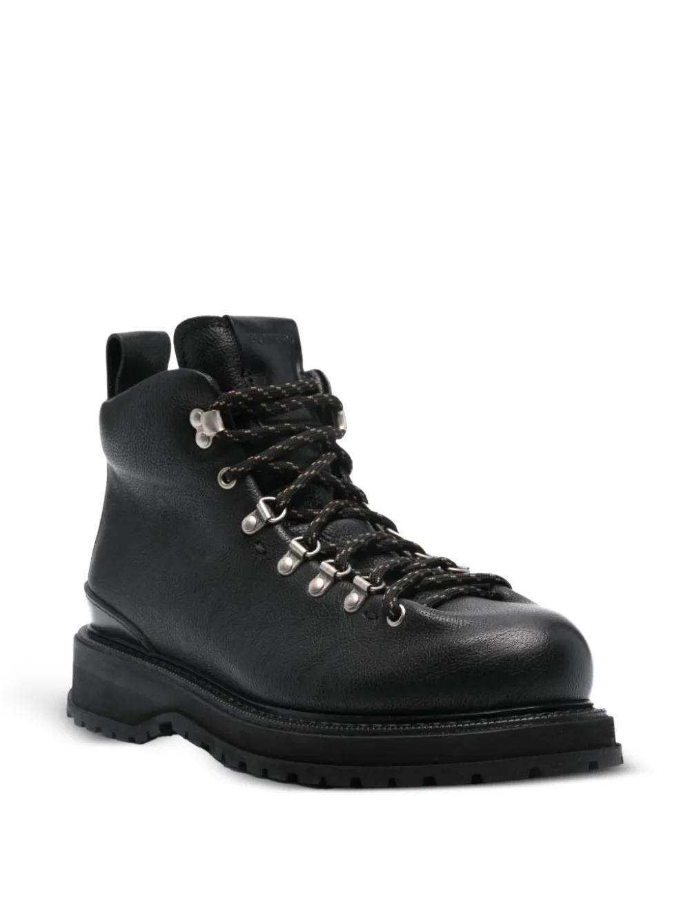 Buttero Alpi lace-up leather boots Zwart