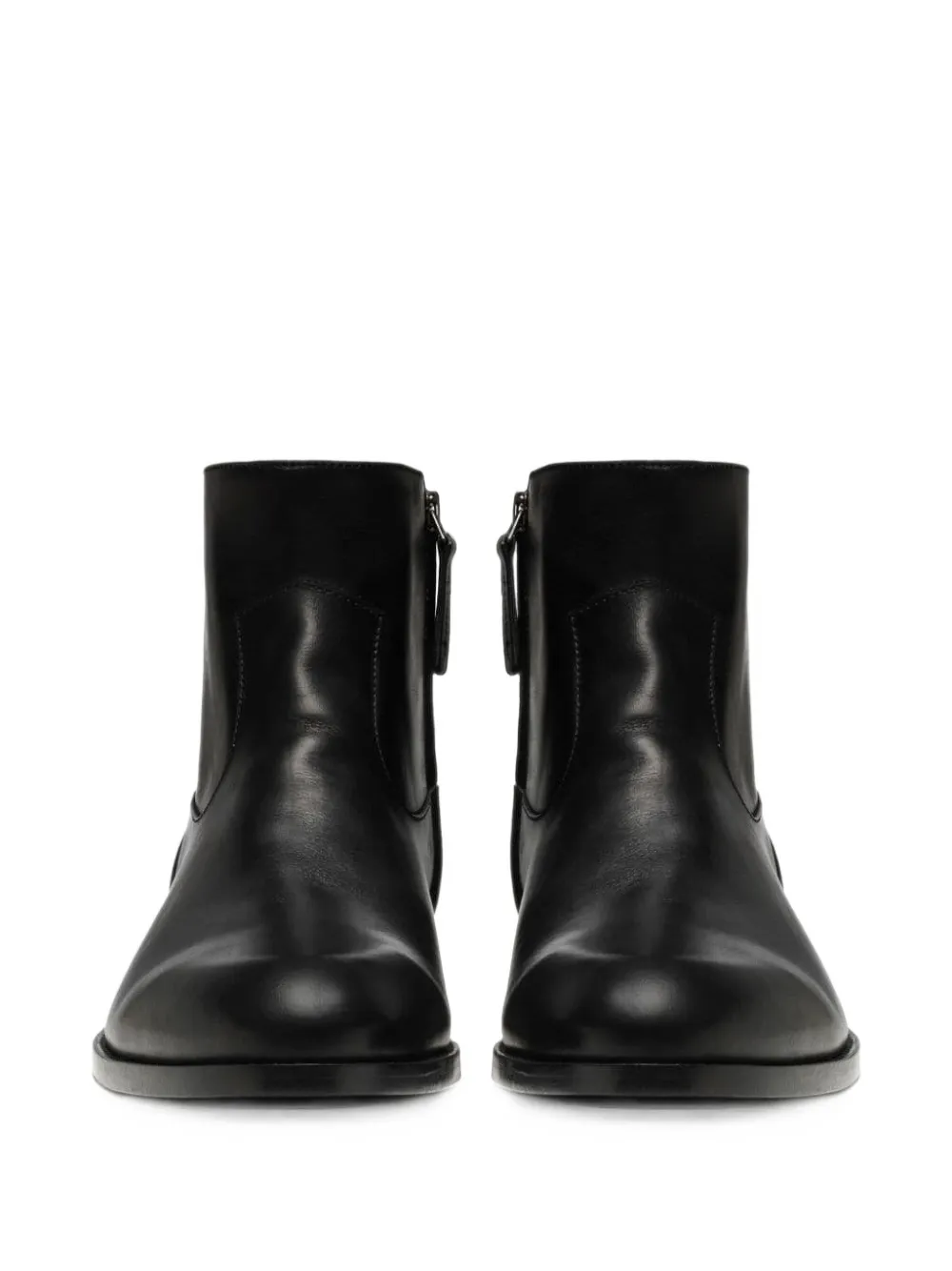 Buttero Floyd side-zip ankle boots Zwart