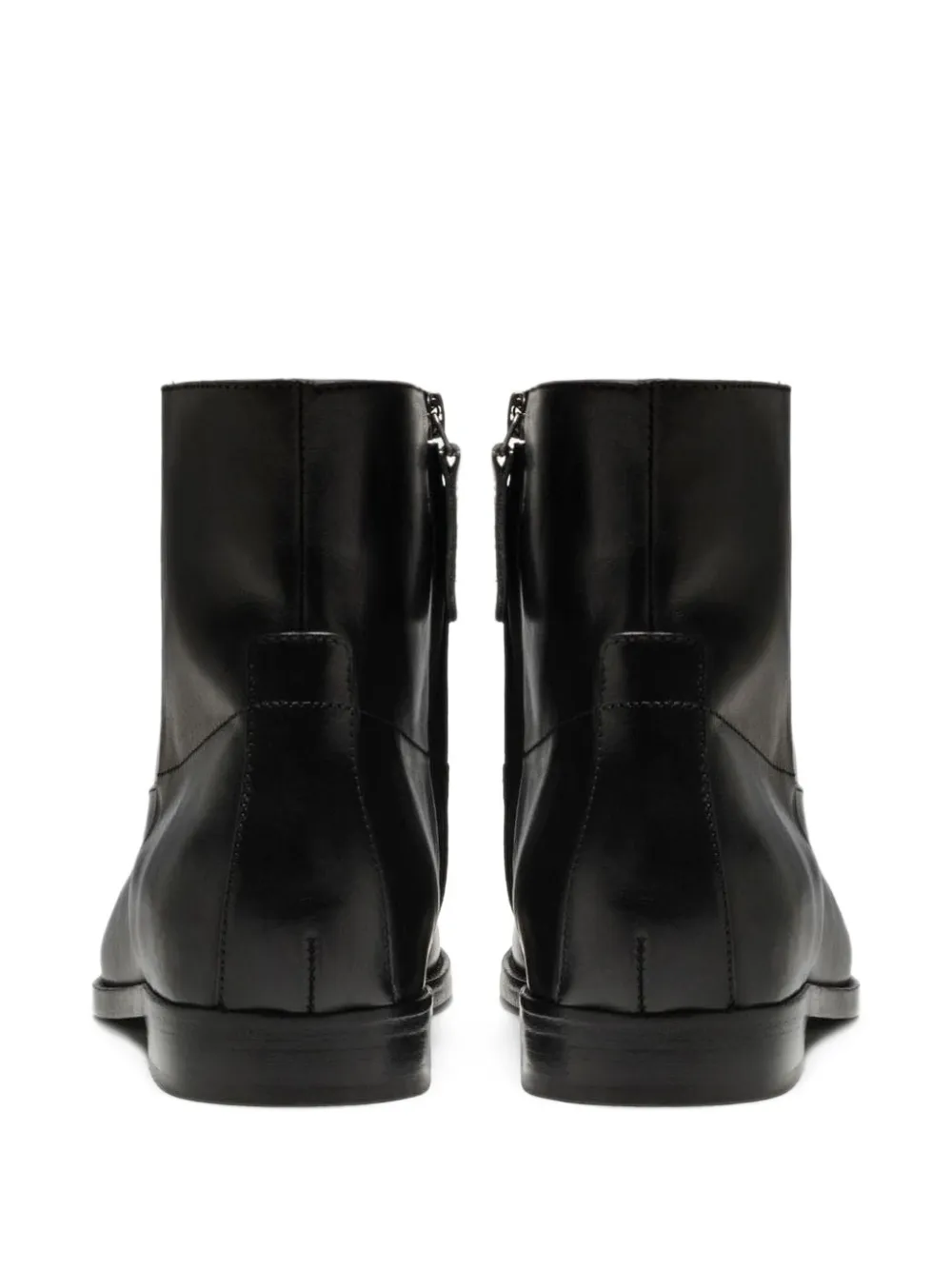Buttero Floyd side-zip ankle boots Zwart