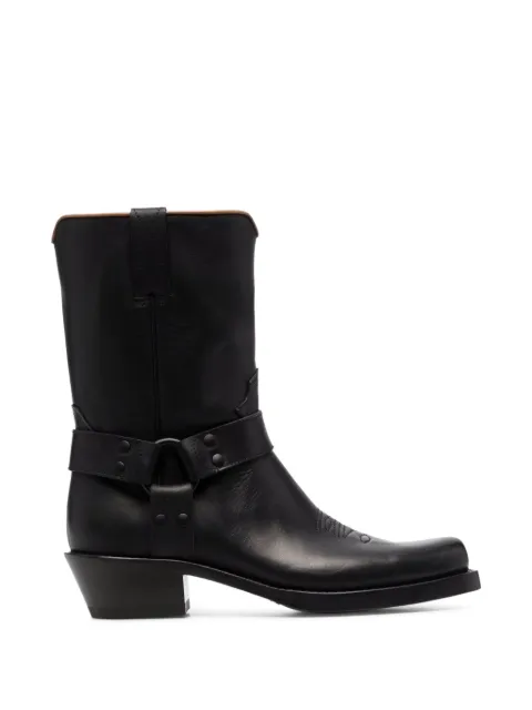 Buttero Elba square-toe boots