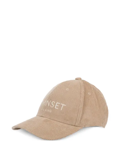 TWINSET corduroy  baseball cap