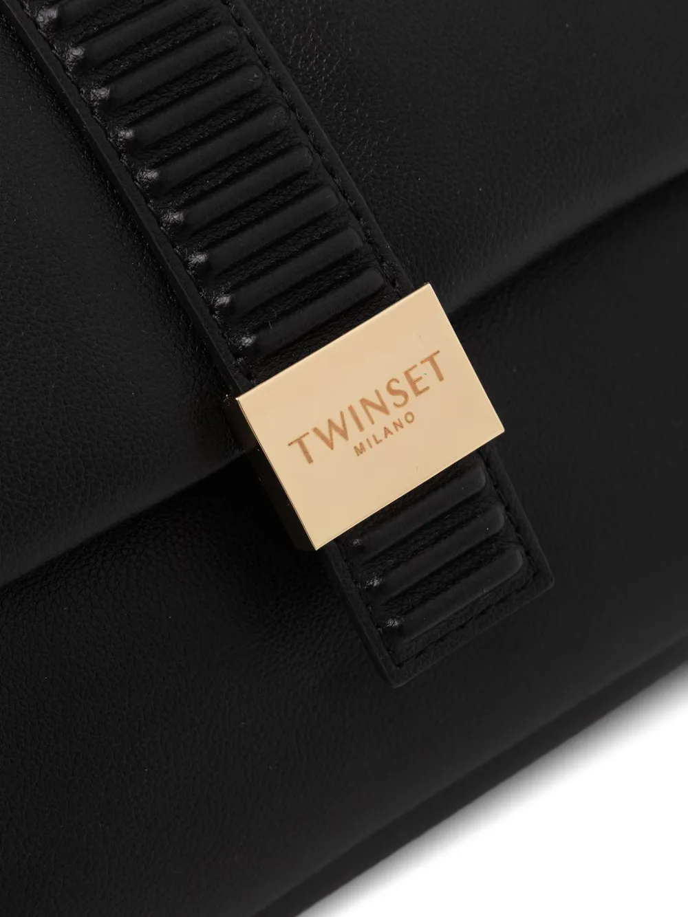 TWINSET Schoudertas met logoplakkaat Zwart