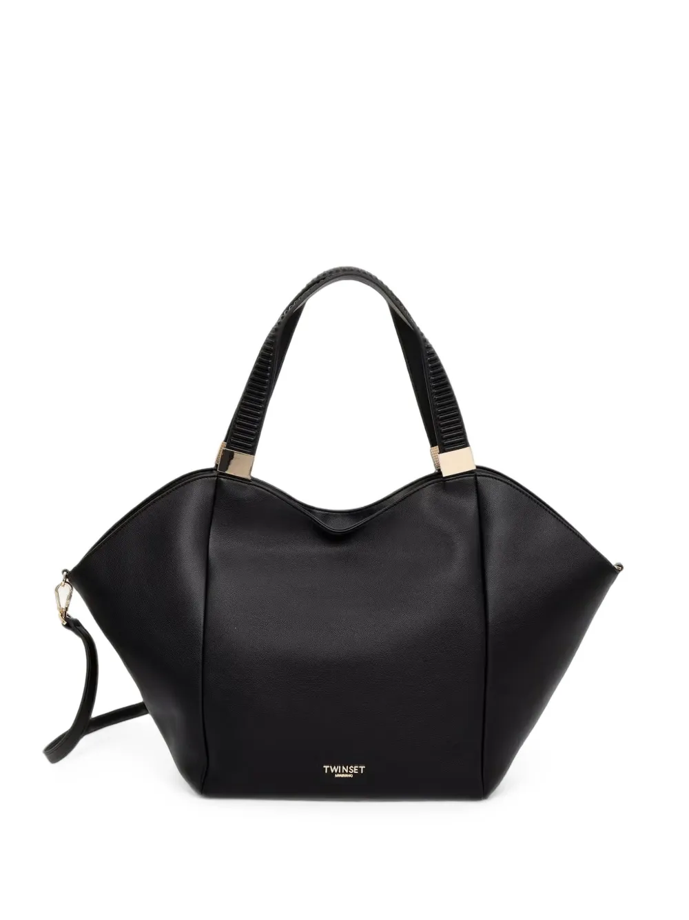 TWINSET logo-lettering tote bag - Nero