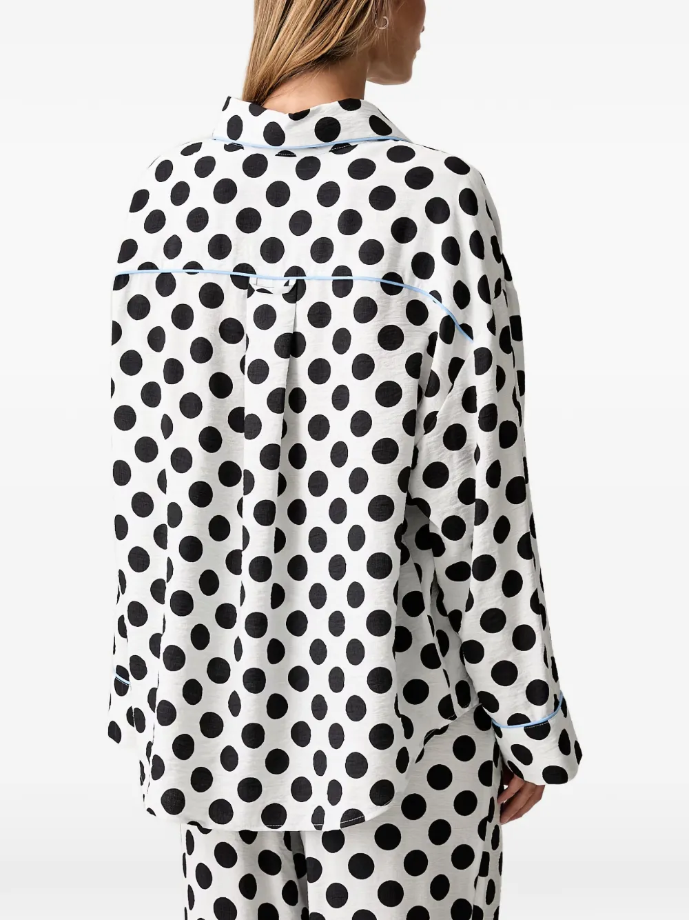 Sleeper Blouse met stippen Wit