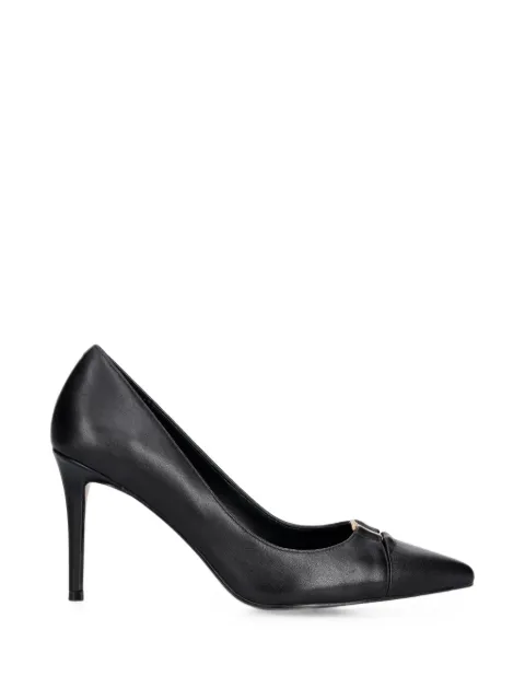 TWINSET logo-plaque pointed-toe pumps