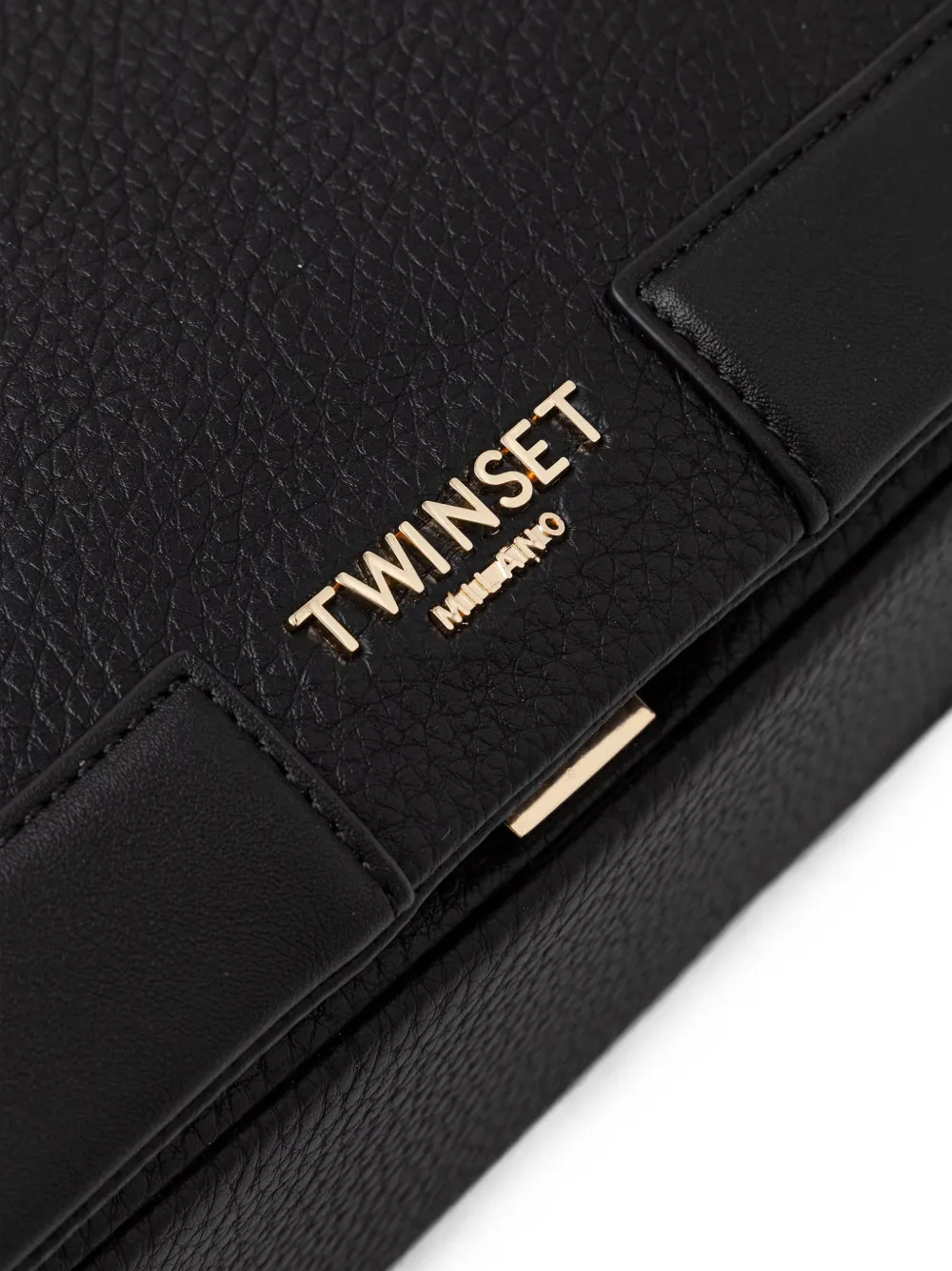 TWINSET Crossbodytas met logo Zwart