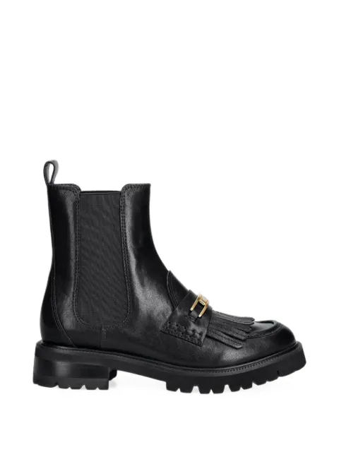 TWINSET fringe-detail Chelsea boots