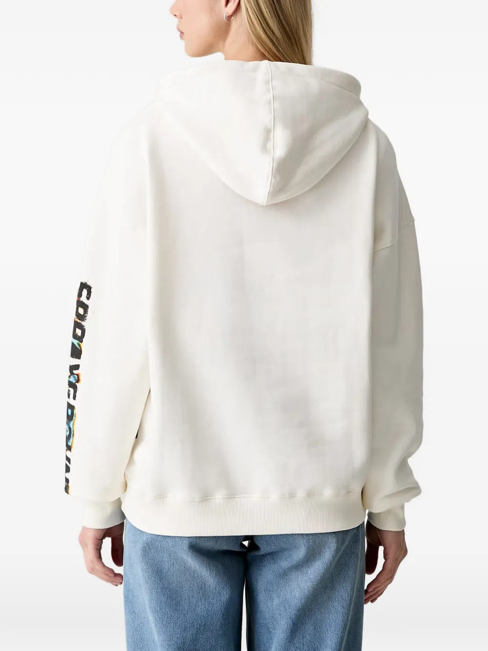 Sprayground Hoodie met grafische print Beige