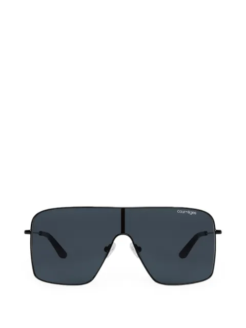Courrèges oversized square-frame sunglasses