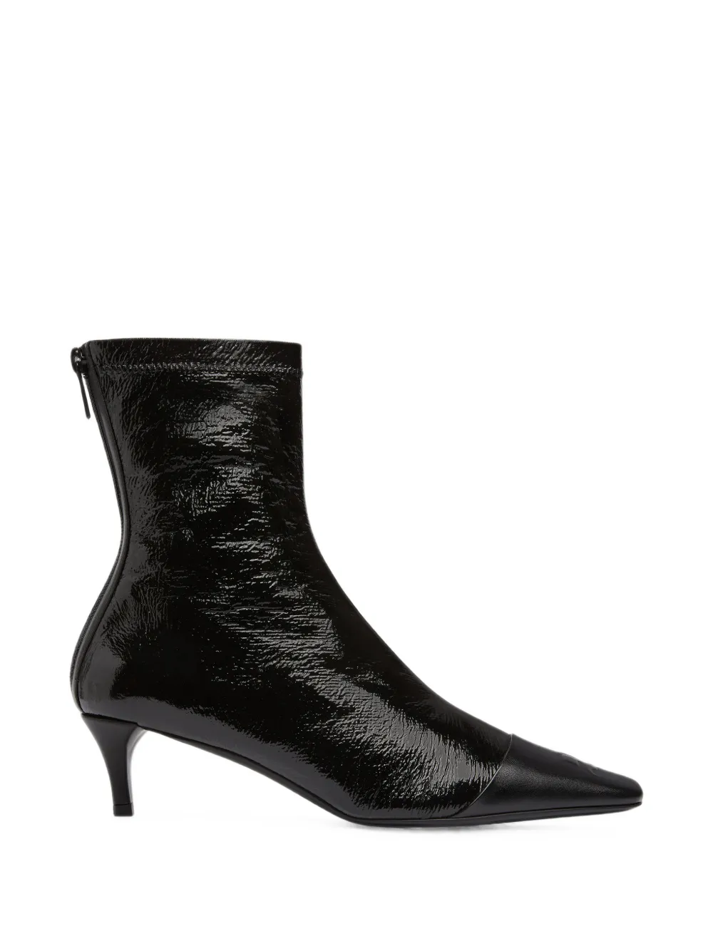 Courrèges logo toe-cap ankle boots