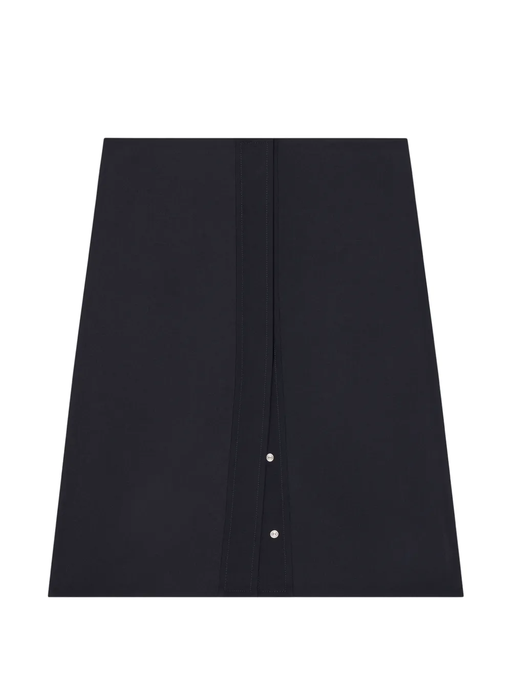 Courrèges Mini-rok met drukknoop Blauw