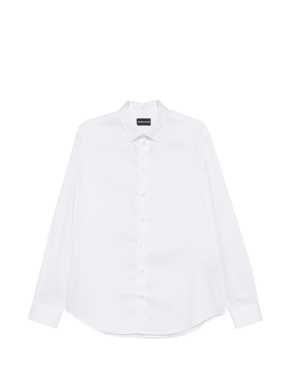 Emporio Armani long-sleeve button-down shirt - Bianco