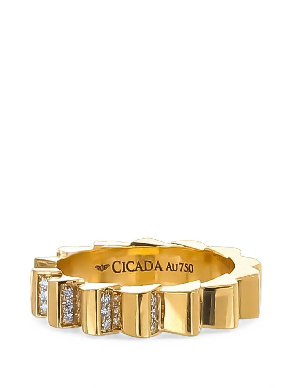 Cicada Jewelry diamond ring - Gold
