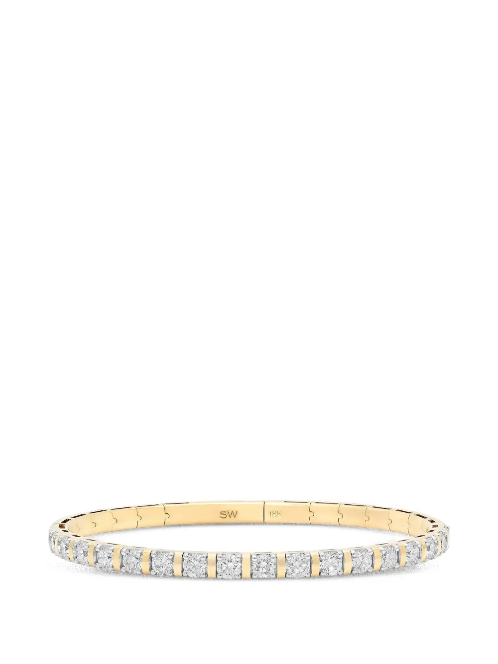 Sara Weinstock Flexigon diamond bracelet
