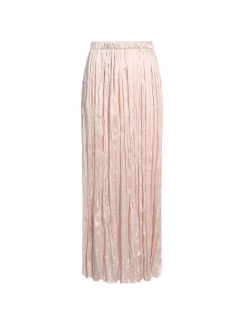 Adam Lippes Aria plissé silk maxi skirt