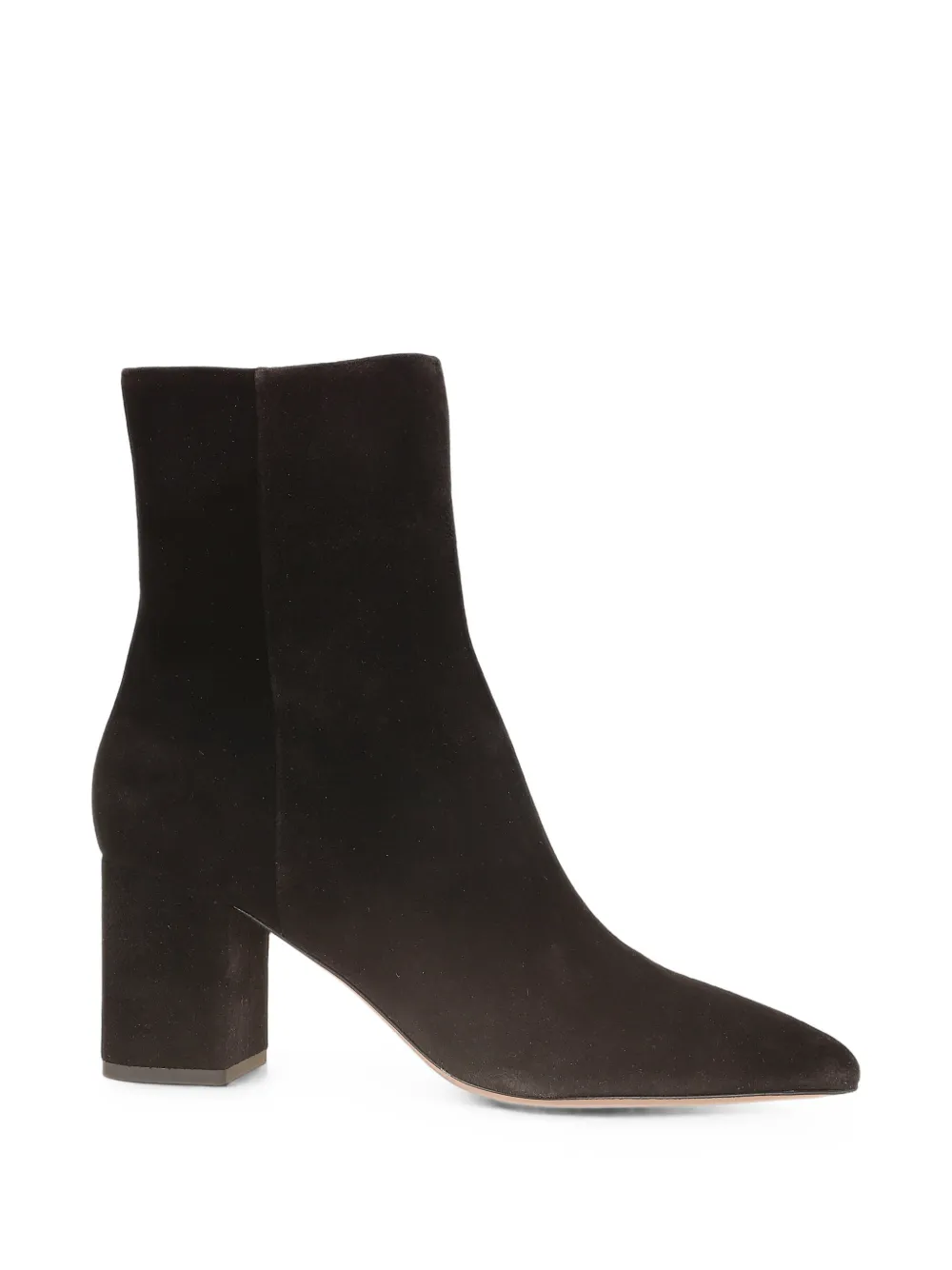 Paris Texas Anja 70 suede ankle boots Zwart
