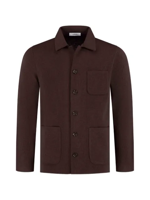 Lardini button-up knitted jacket