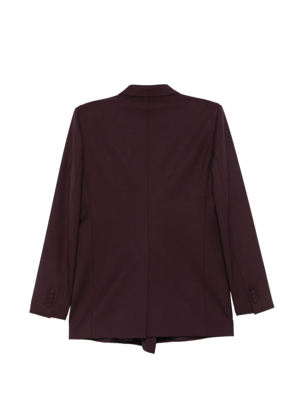 Tagliatore Jasmine pak met dubbele rij knopen en puntige revers Rood