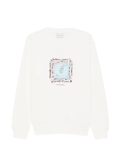 Drôle De Monsieur sudadera con estampado gráfico