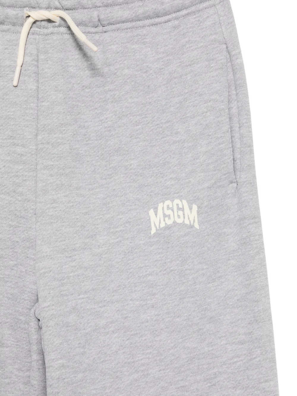 MSGM Kids Trainingsbroek met logoprint Grijs