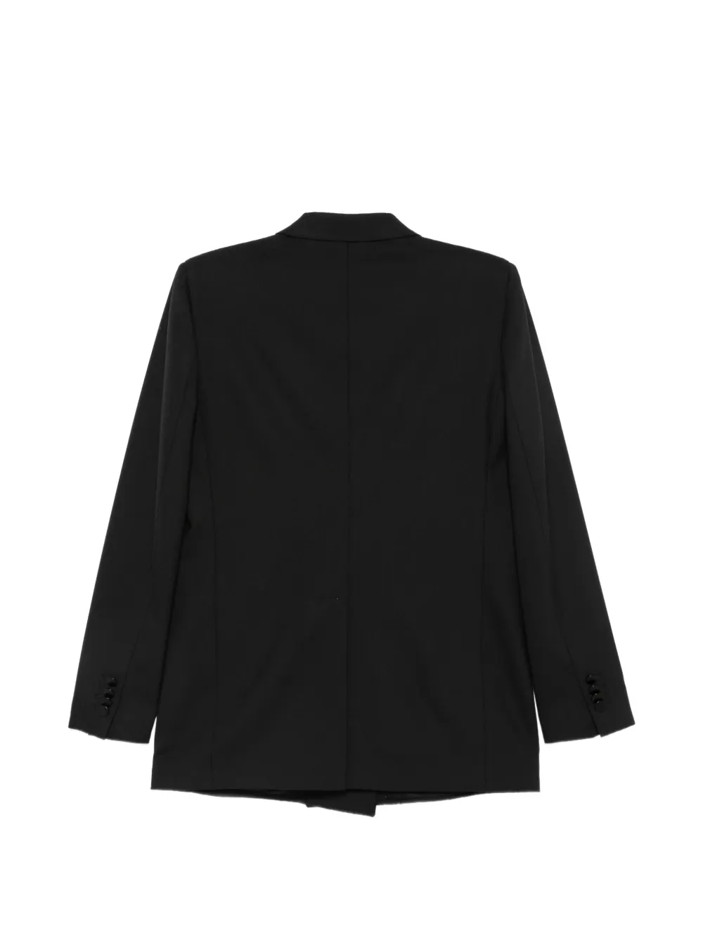 Tagliatore Jasmine pak met dubbele rij knopen en puntige revers Zwart