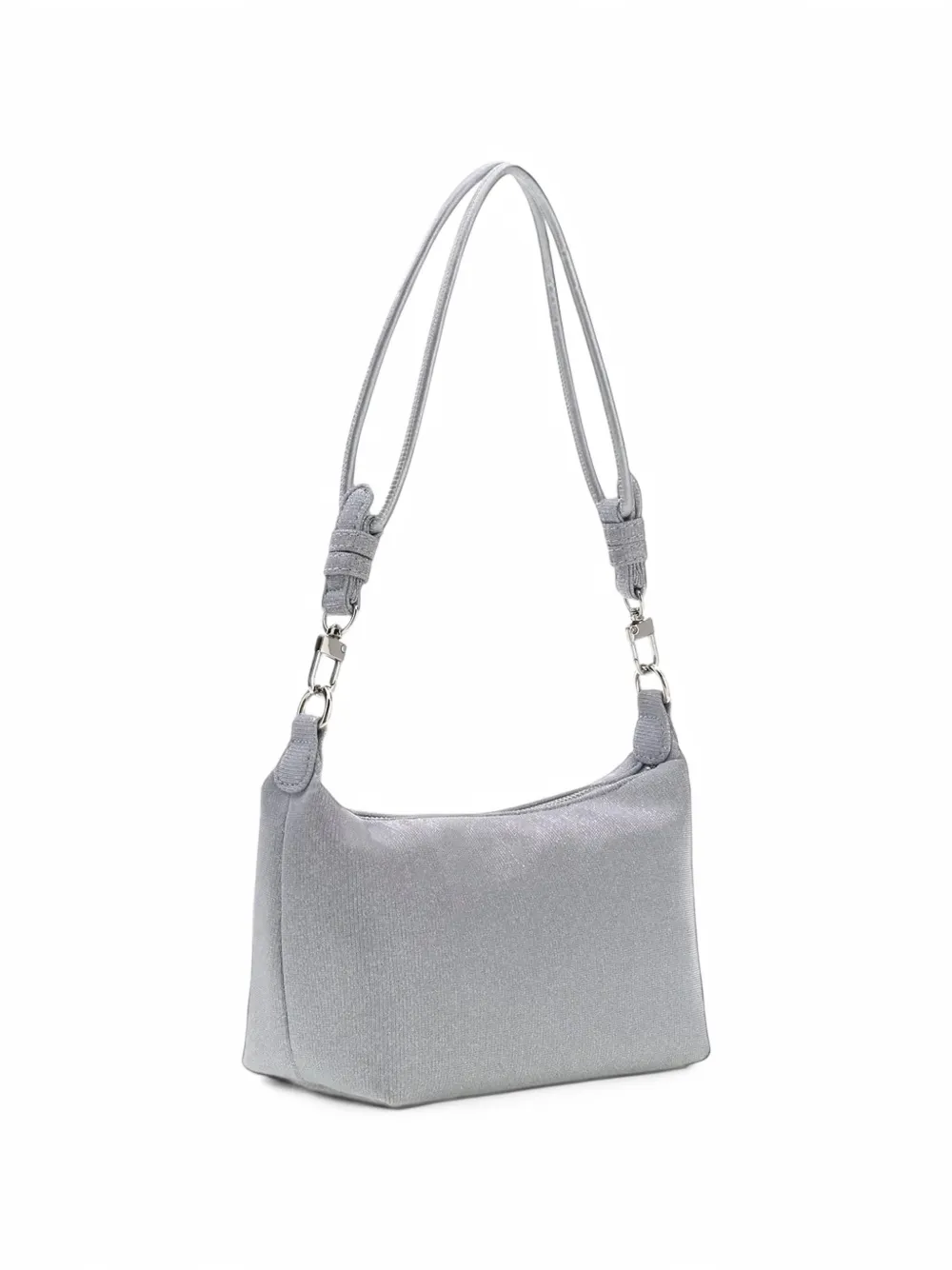 guess kids charm-detail shoulder mini bag Zilver