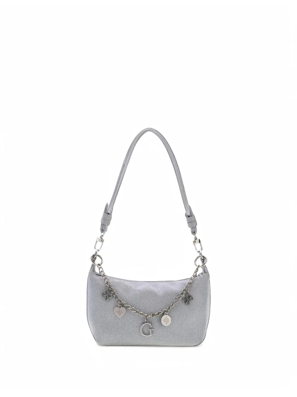 Guess kids charm-detail shoulder mini bag Zilver