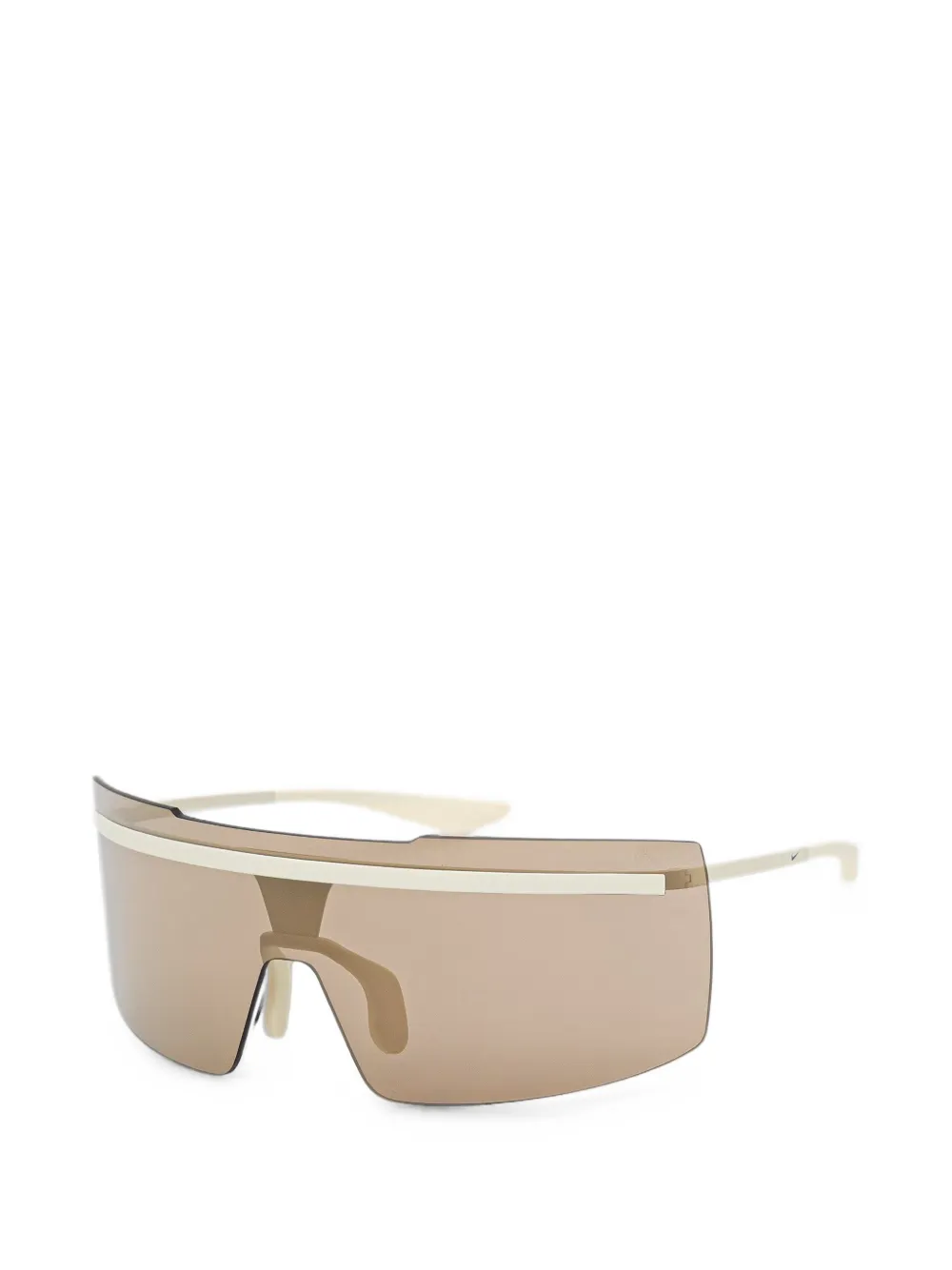 Nike Zonnebril met schild montuur Bruin