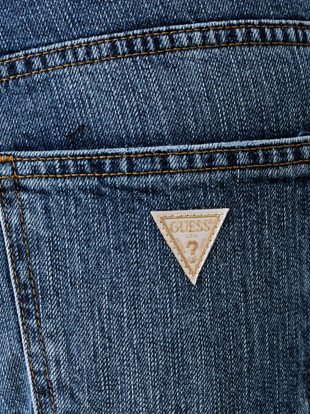 GUESS USA Nicky straight jeans Blauw