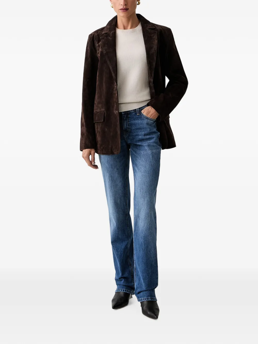 GUESS USA Nicky straight jeans Blauw