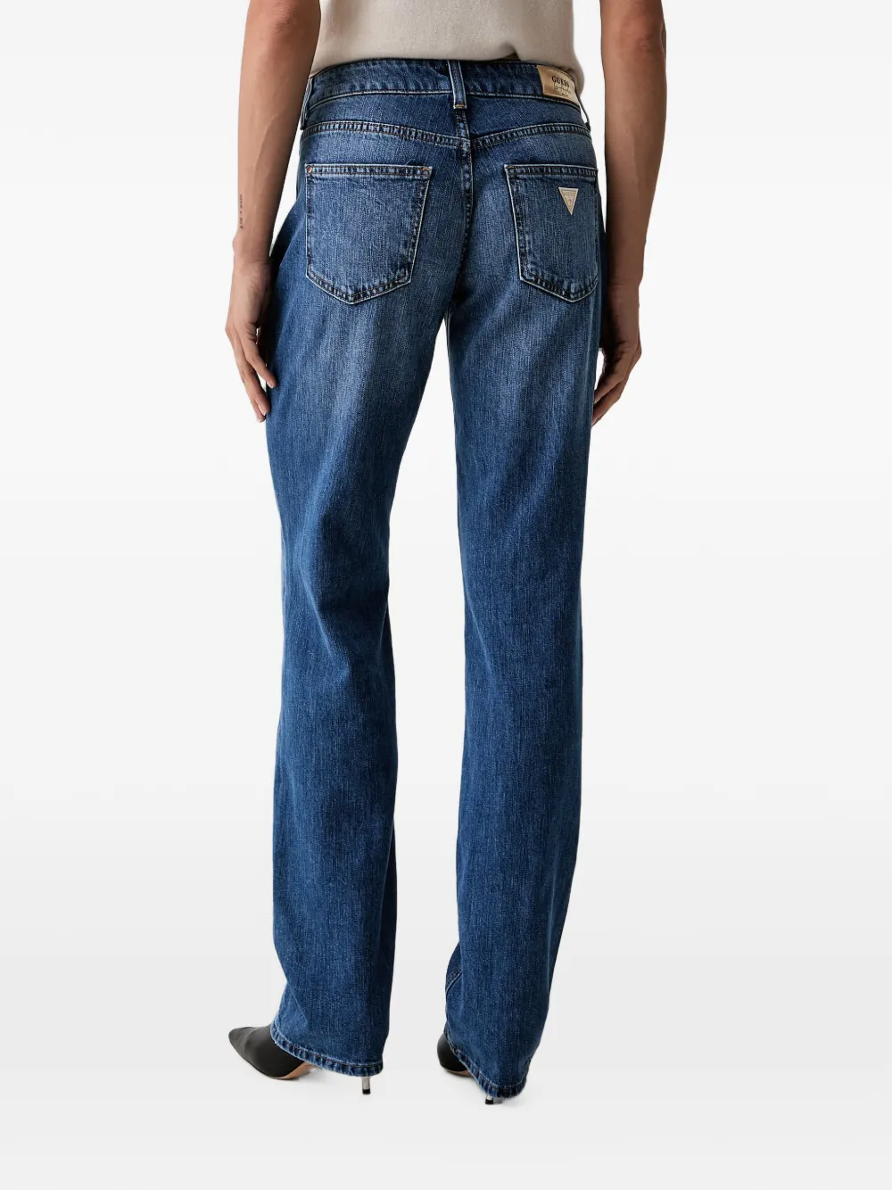 GUESS USA Nicky straight jeans Blauw