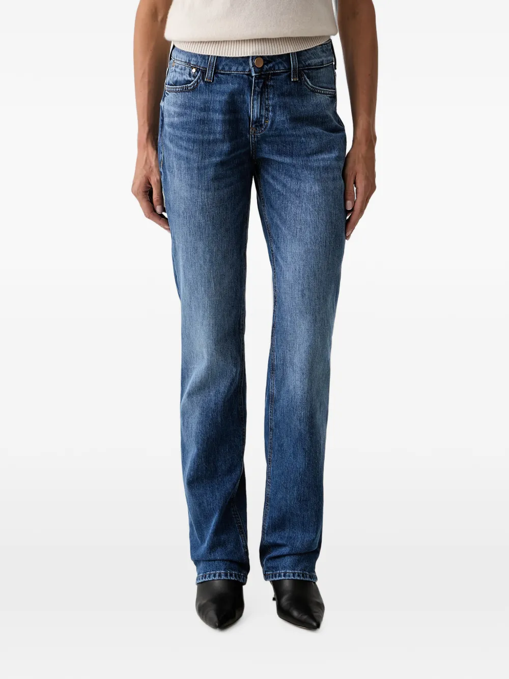 GUESS USA Nicky straight-leg jeans - Blau