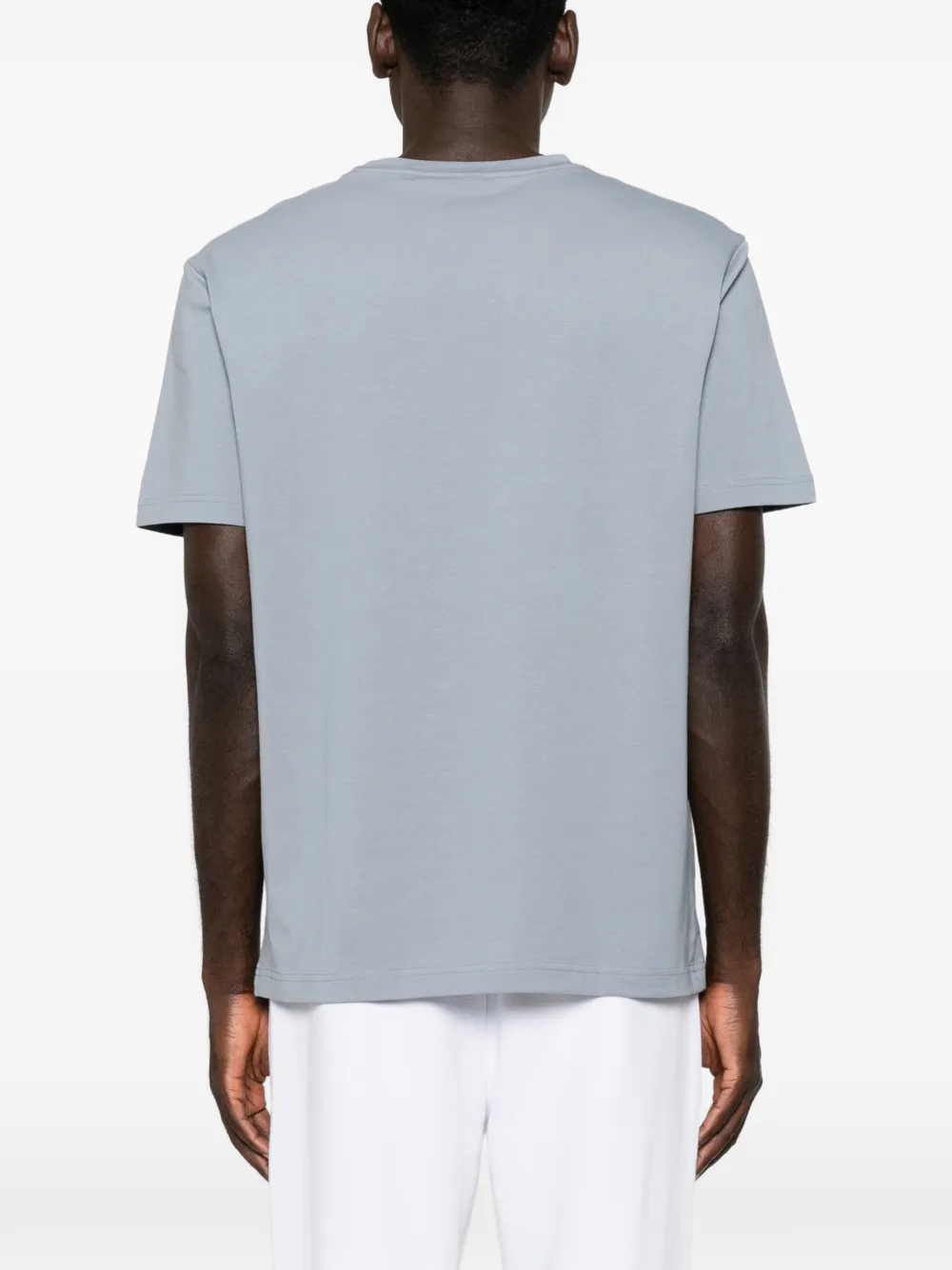 BOSS T-shirt met grafische print Grijs