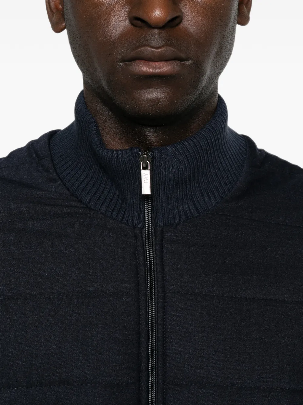 Fay Jack met rits Blauw
