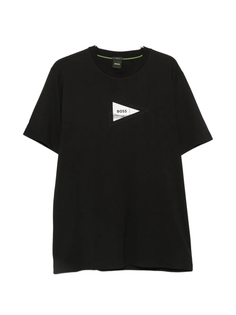 BOSS logo-print T-shirt - Schwarz