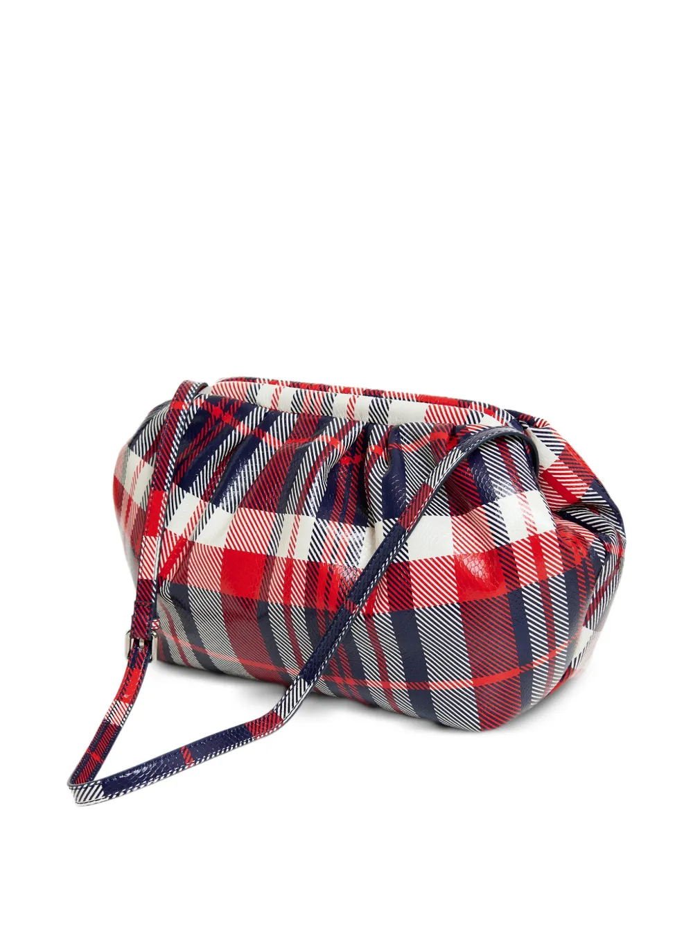 Essentiel Antwerp Kennie geruite schoudertas Rood